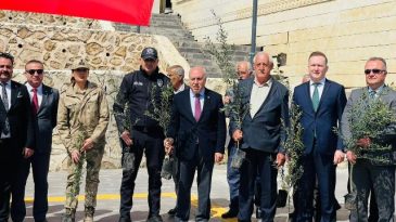 Yeşilli’de Rekor Fidan Dağıtımı