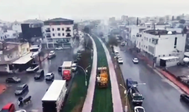 Mardin’in Nusaybin ilçesi ile Gaziantep ili arasındaki demiryolu hattında, 15