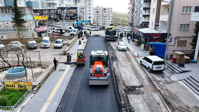 Mardin’de Yollar Yenileniyor