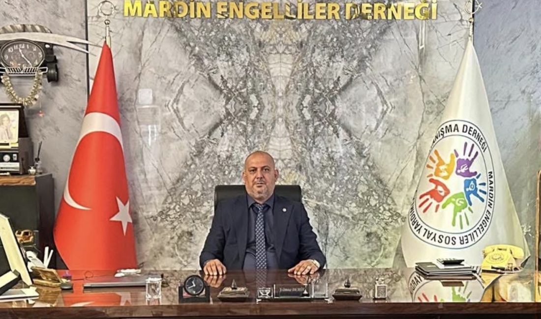 Mardin Engelliler Sosyal Yardımlaşma ve Dayanışma Derneği Başkanı Yılmaz Demir,