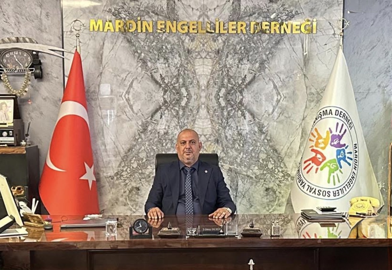 Mardin Engelliler Sosyal Yardımlaşma ve Dayanışma Derneği Başkanı Yılmaz Demir,