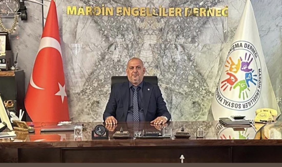 Mardin Engelliler Sosyal Yardımlaşma ve Dayanışma Derneği Başkanı Yılmaz Demir,
