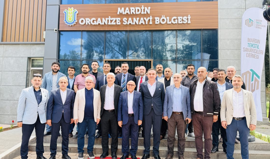 Mardin Tekstil Sanayicileri Derneği’nin olağan kongresinde başkanlık görevine Ahmet Azun