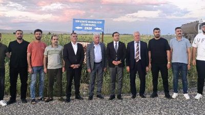 Mardin’in Nusaybin ilçesine bağlı Tepeüstü Mahallesi’nde uzun süredir beklenen kavşak