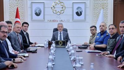 Mardin Valisi ve Büyükşehir Belediye Başkan Vekili Tuncay Akkoyun başkanlığında