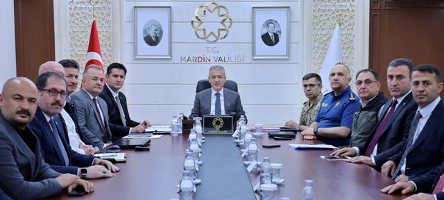 Mardin Valisi ve Büyükşehir Belediye Başkan Vekili Tuncay Akkoyun başkanlığında