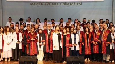 Mardin Artuklu Üniversitesi Tıp Fakültesi tarafından düzenlenen “Beyaz Önlük Giyme