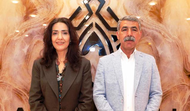 Artuklu Belediyesi Eşbaşkanları Münevver Ölker ve Mehmet Ali Amak, Kurban