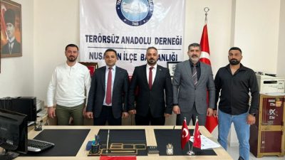 Terörsüz Anadolu Derneği, teşkilatlanma çalışmaları kapsamında Nusaybin ilçesinde ilçe başkanlığını