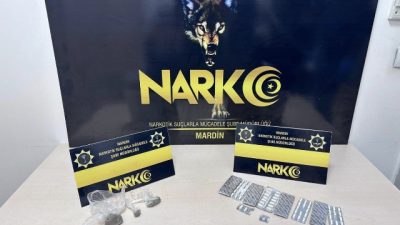 Mardin’de polis ekiplerince düzenlenen kaçakçılık ve uyuşturucu operasyonlarında 7 şüpheli