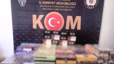 Mardin’de kaçakçılıkla mücadele kapsamında gerçekleştirilen operasyonlarda çok sayıda kaçak ürün