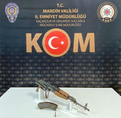 Mardin’de güvenlik güçlerinin kaçakçılık ve organize suçlarla mücadele kapsamında yürüttüğü