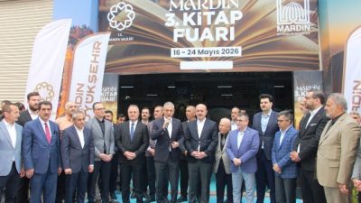 Mardin Artuklu Fuar Alanı’nda 10 gün sürecek olan 3’üncü Kitap