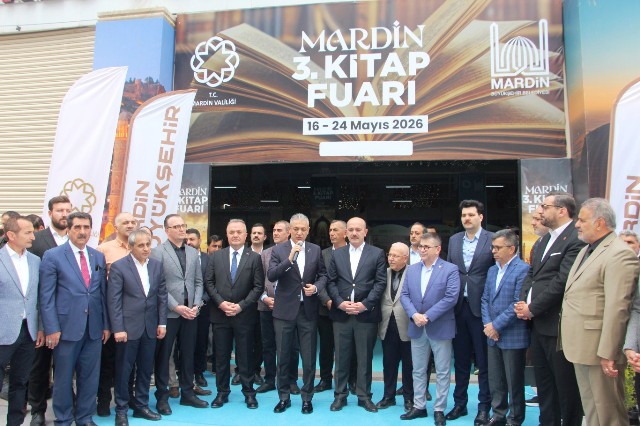 Mardin Artuklu Fuar Alanı’nda 10 gün sürecek olan 3’üncü Kitap