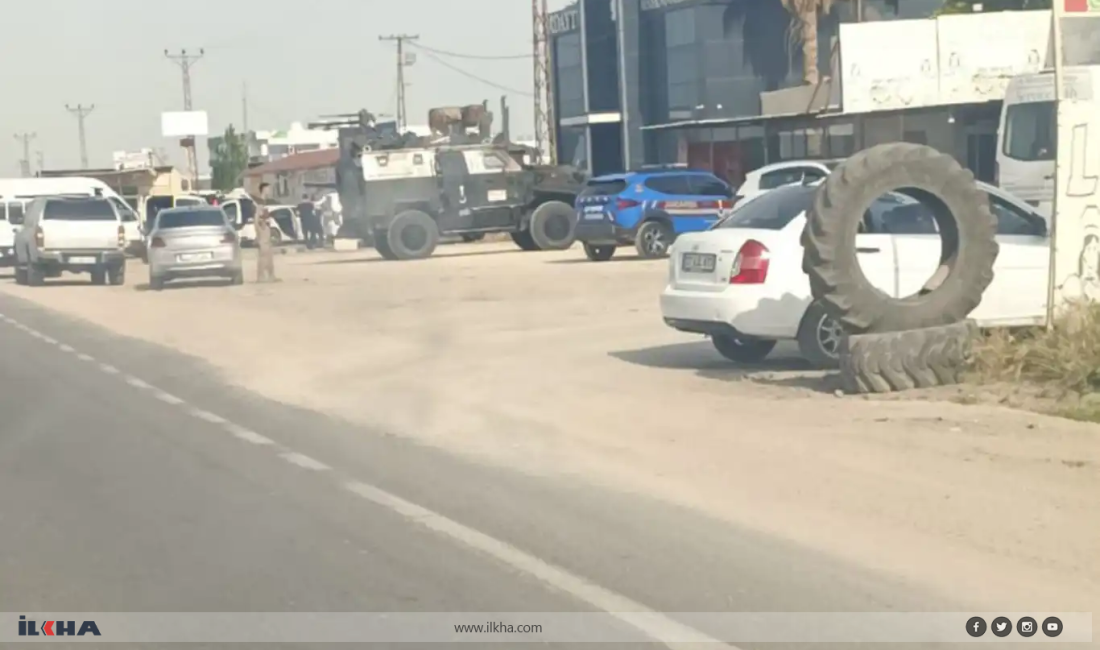 Mardin’in Kızıltepe ilçesinde grup arasında yol verme nedeniyle çıkan silahlı,