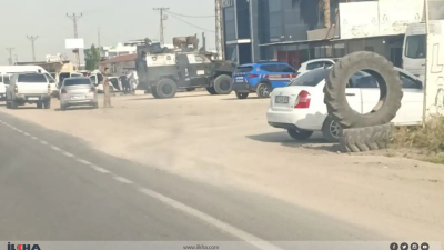 Mardin’in Kızıltepe ilçesinde grup arasında yol verme nedeniyle çıkan silahlı,