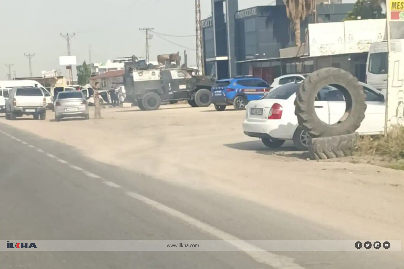 Mardin’in Kızıltepe ilçesinde grup arasında yol verme nedeniyle çıkan silahlı,