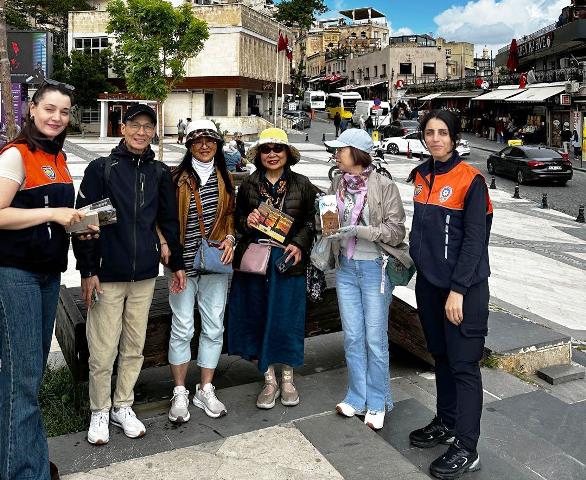 Mardin Emniyet Müdürlüğü, Mardin Bienali kapsamında tarihi ve turistik alanlarda