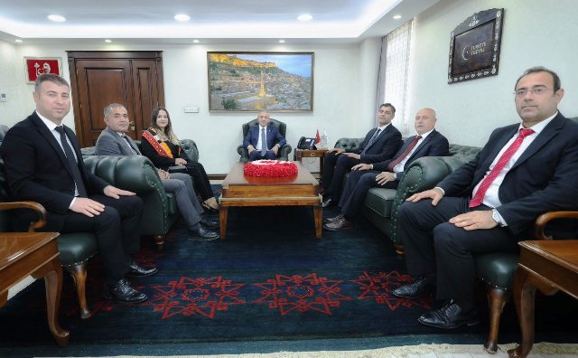 Sosyal Güvenlik Haftası kapsamında Sosyal Güvenlik Kurumu Mardin İl Müdürü