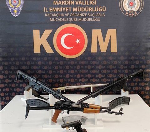 Kızıltepe’de Silah Ele Geçirildi
