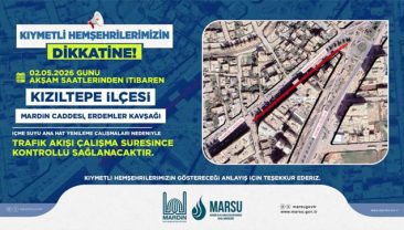 Sürücüler dikkat! Erdemler Kavşağı’nda Trafik Kontrollü Sağlanacak