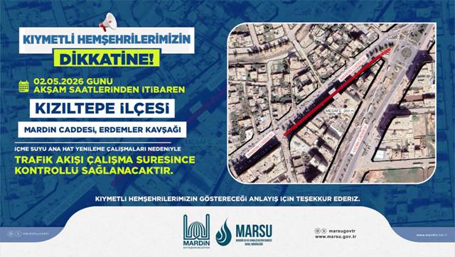 Sürücüler dikkat! Erdemler Kavşağı’nda Trafik Kontrollü Sağlanacak