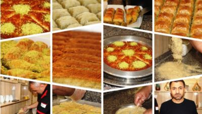 Kurban Bayramı öncesi tatlıcılar yoğun sipariş mesaisine girerken, özellikle künefe