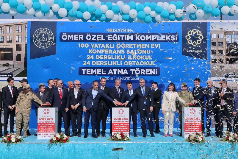 Mardin’in Nusaybin ilçesinde eğitime büyük katkı sunması hedeflenen “Ömer Özel