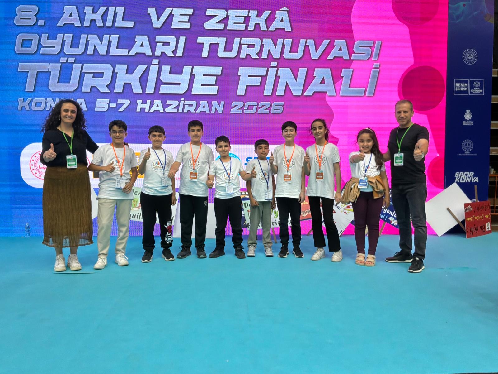 Konya’da iki gün süren TAZOF 8. Akıl ve Zeka Oyunları