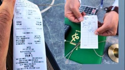 Mardin’de bir işletmede çay ve çerez için 800 TL hesap