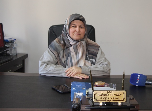 Mardin İl Müftü Yardımcısı Zübeyde Zengin, “Fıtri bir gereksinim olan