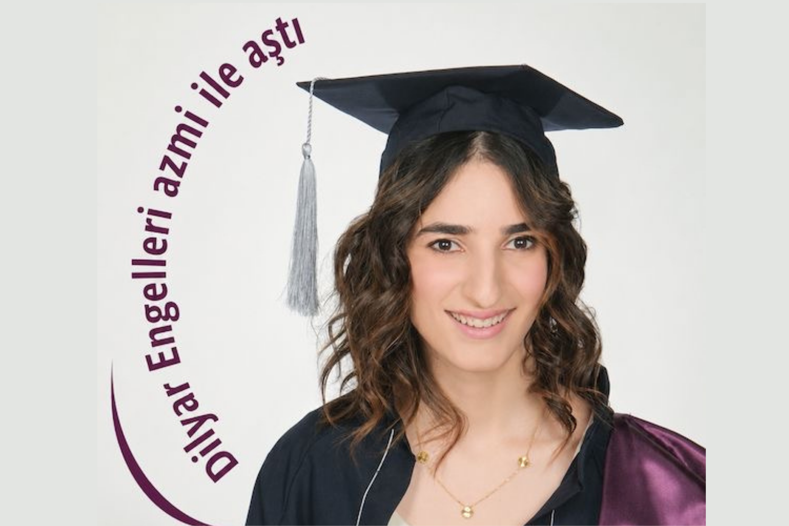 Doğuştan serebral palsi hastası olan Dilyar Kavak, fiziksel engellerine rağmen