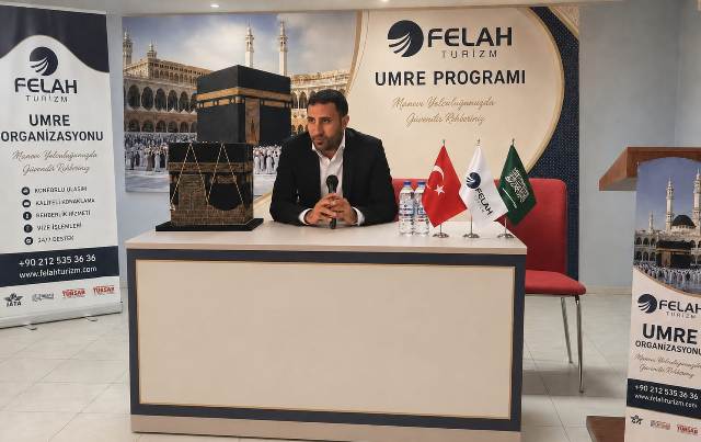 Hac ve umre organizasyonlarında sunduğu kaliteli hizmet anlayışıyla tanınan Felah
