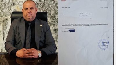 Yeniden Refah Partisi Artuklu İlçe Başkanlığı görevinden istifa ettiğini açıklayan