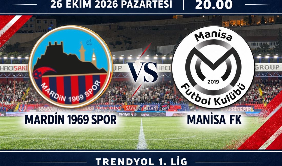 Mardin 1969 Spor, Trendyol 1. Lig’in 12. haftasında Manisa FK’yi