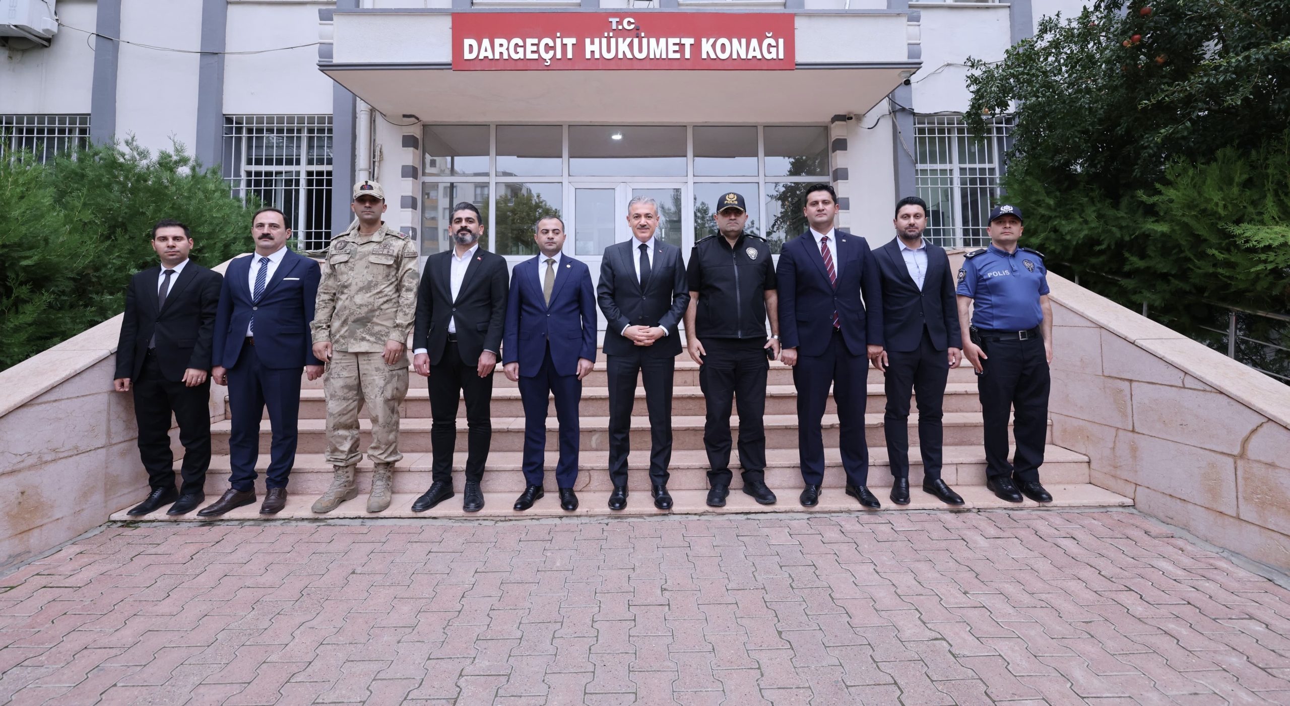 Mardin Valisi ve Büyükşehir Belediye Başkan Vekili Tuncay Akkoyun, Dargeçit