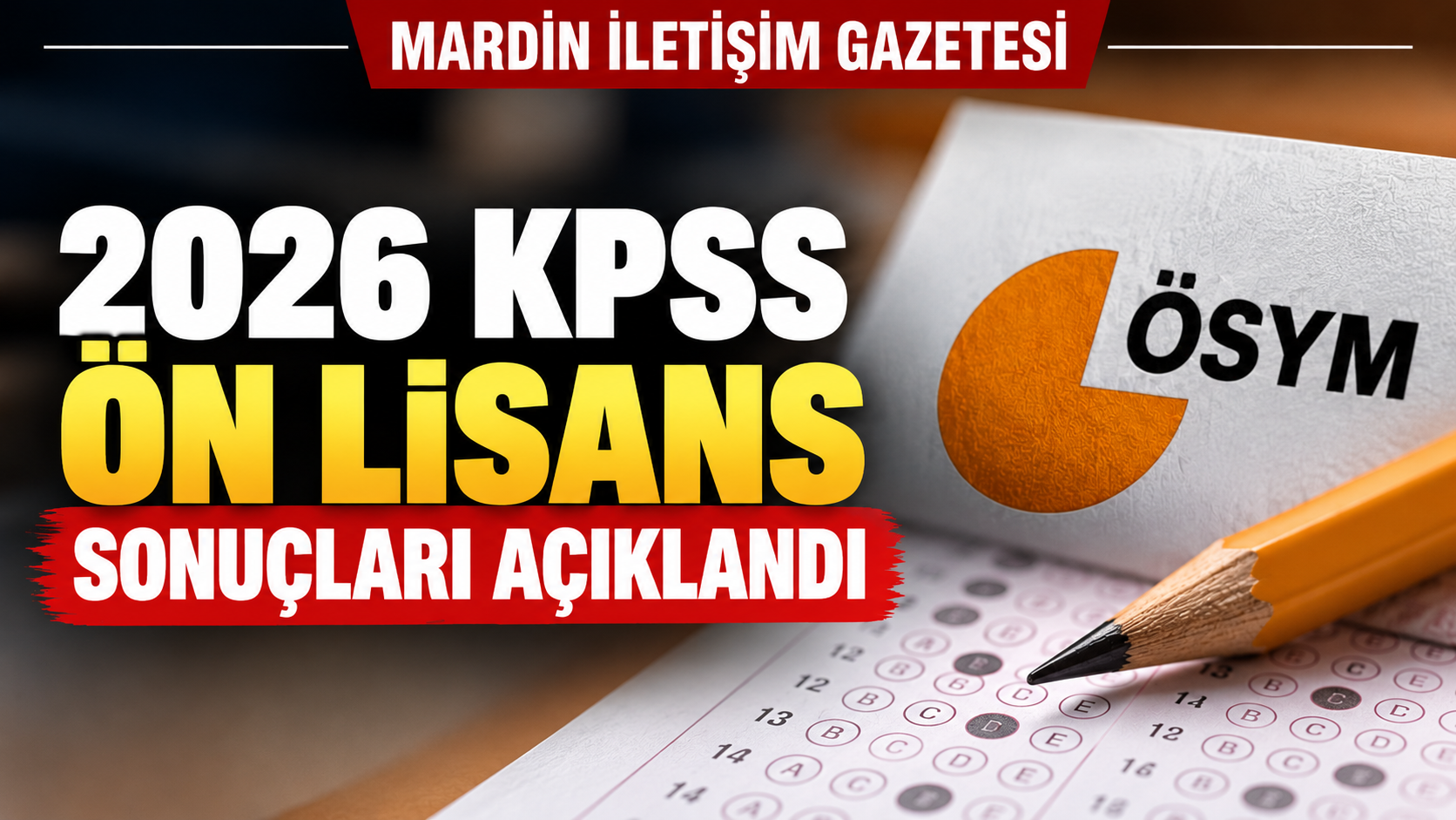 Ölçme, Seçme ve Yerleştirme Merkezi (ÖSYM) tarafından 2026 Kamu Personel