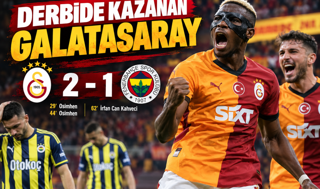Trendyol Süper Lig’in 9. haftasında Galatasaray, sahasında ağırladığı ezeli rakibi