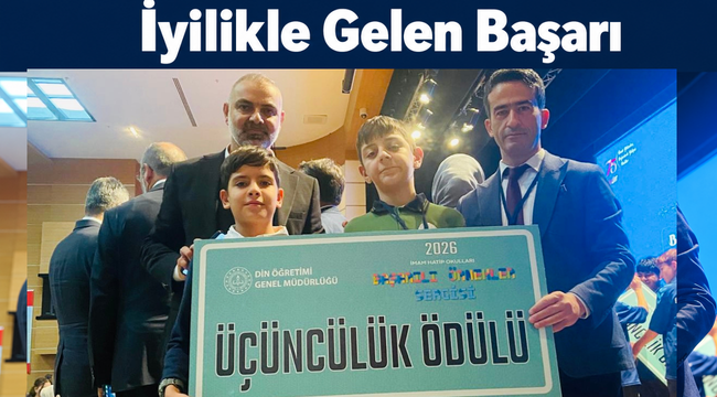 Mardin Hacı Suphiye Bölünmez İmam Hatip Ortaokulu, Ankara’da düzenlenen Başarılı