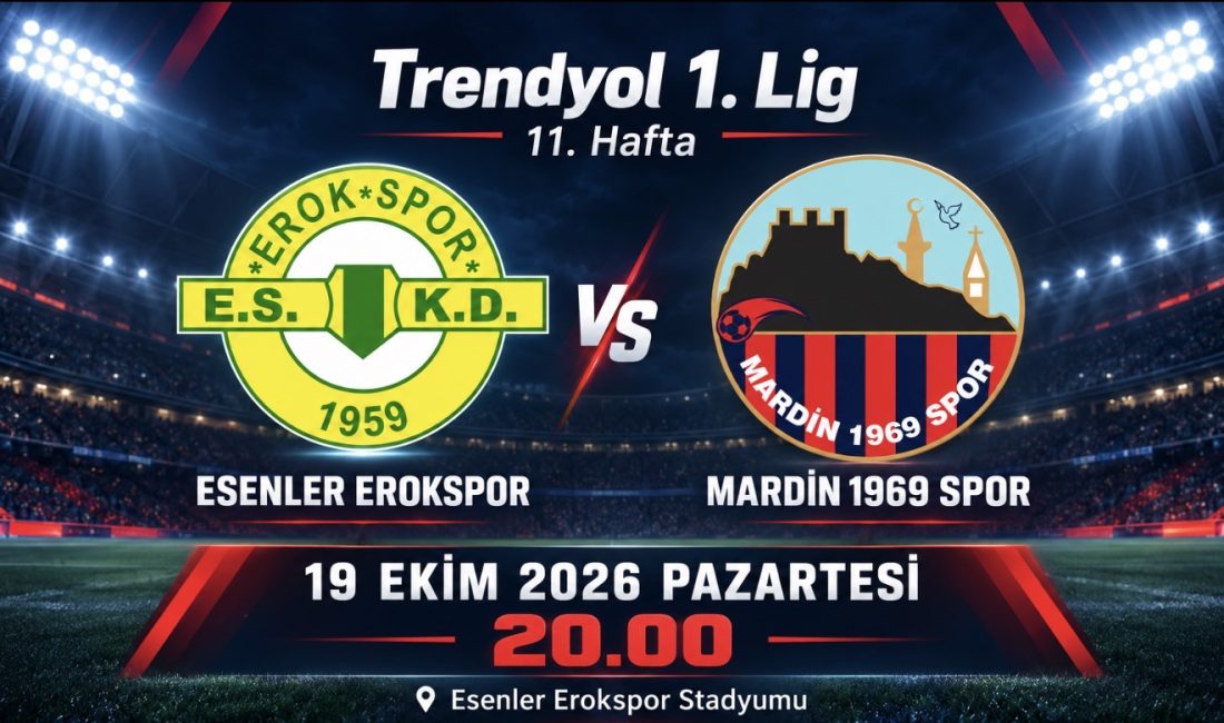 Mardin 1969 Spor, Erokspor deplasmanında üç puan arayacak. Kırmızı-lacivertli ekibin