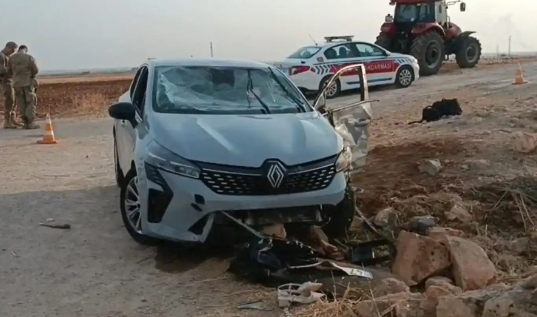 Mardin’in Nusaybin ilçesinde meydana gelen korkunç trafik kazası, bir aileyi