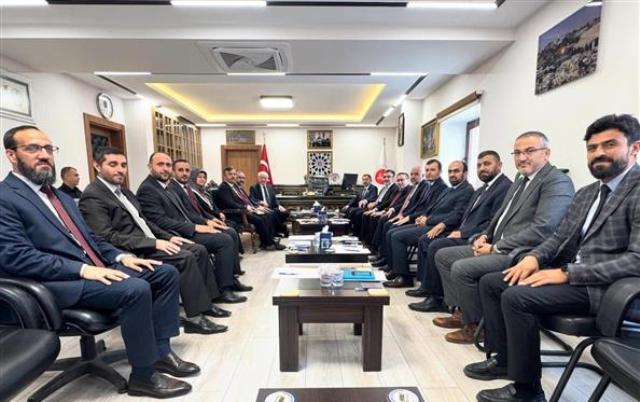 Mardin İl Müftülüğü tarafından Merkez-Taşra Buluşmaları kapsamında düzenlenen İlçe Müftüleri