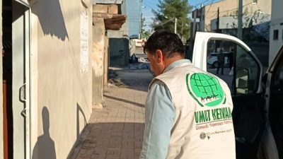Umut Kervanı Kızıltepe Temsilciliği, ilçedeki ihtiyaç sahibi ve yetim ailelere